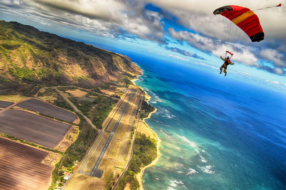 Skydive Hawaii – My First Skydiving Experience 